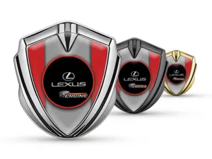 Lexus Badge Autoadesivo Disegno Sportivo Tocco Premium
